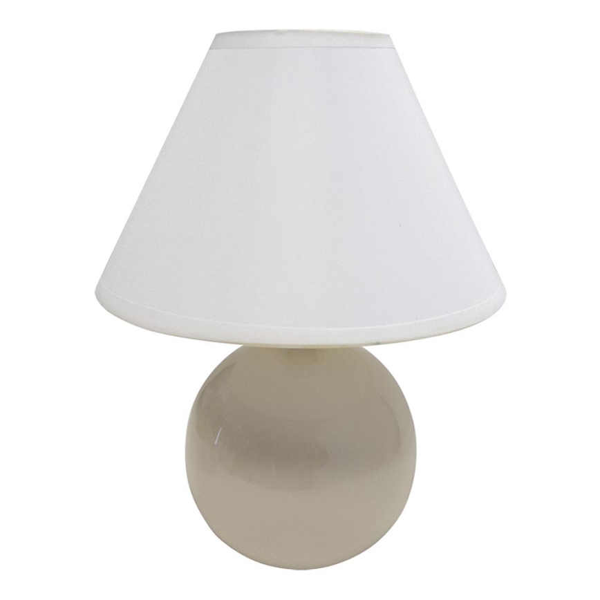Eglo 50118 - Stolní lampa TINA 2 1xE14/40W/230V bílá