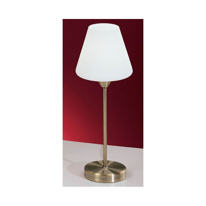 Eglo 50139 - Stolní lampa YORK 3 1xE14/60 W zlatá