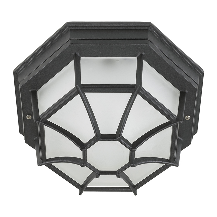 EGLO 5389 - Venkovní stropní svítidlo LATERNA 7 1xE27/100W černá