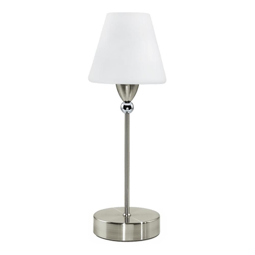 Eglo 54213 - Stolní lampa 1xE14/40W/230V matný chrom