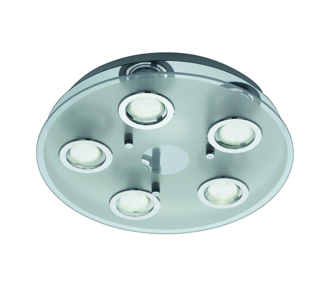 Eglo 54563 - LED Stropní svítidlo 5xGU10/3W/230V lesklý chrom 54563