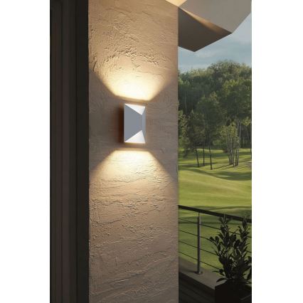 Eglo - Edi Light 54603 - LED Venkovní nástěnné svítidlo PREDAZZO 2xLED/2,5W/230V IP44