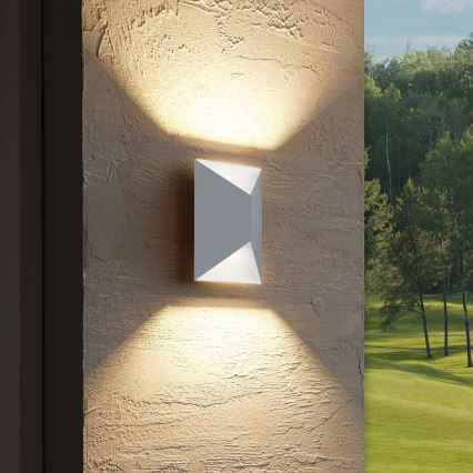 Eglo - Edi Light 54603 - LED Venkovní nástěnné svítidlo PREDAZZO 2xLED/2,5W/230V IP44