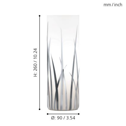 Eglo 54886 - LED Stolní lampa 1xE27/6W/230V 3000K