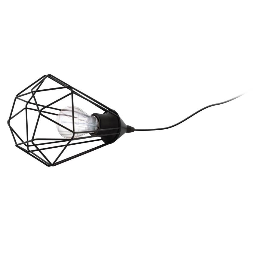 Eglo 54889 - LED Stolní svítidlo do zásuvky 1xE27/4W/230V 3000K černá