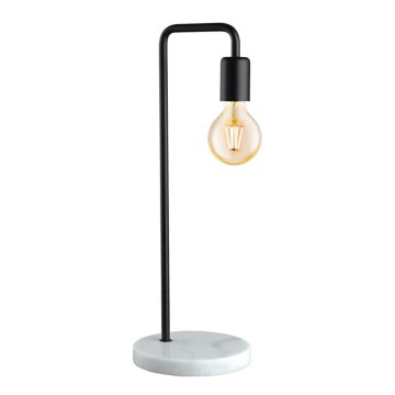 Eglo 55034 - LED Stolní lampa 1xE27/4W/230V černá/dekor mramoru