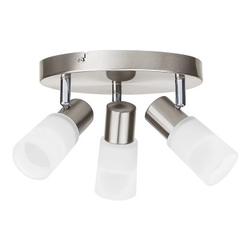 Eglo 55066 - LED Bodové svítidlo 3xE14/4W/230V matný chrom