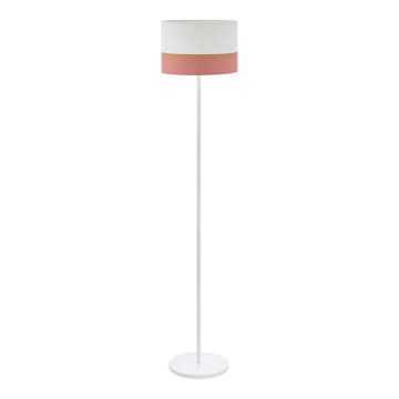 Eglo 55084 - LED Stojací lampa 1xE27/10W/230V 3000K bílá/růžová