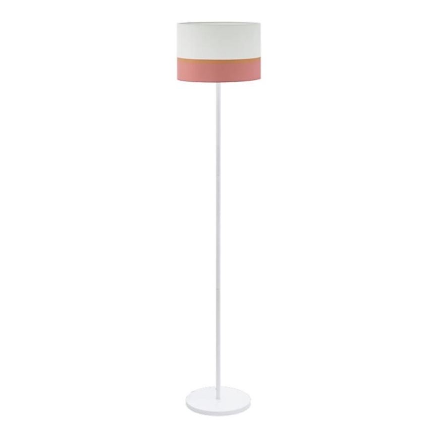 Eglo 55084 - LED Stojací lampa 1xE27/10W/230V 3000K bílá/růžová