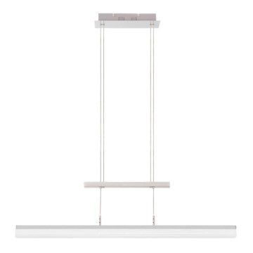 Eglo 55095 - LED Stmívatelný lustr na lanku LED/18W/230V matný chrom