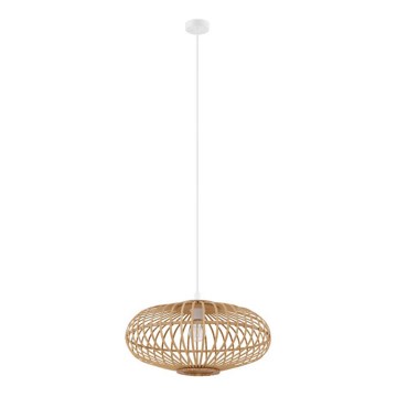 Eglo 55114 - LED Lustr na lanku 1xE27/4W/230V hnědá