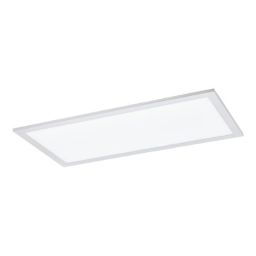 Eglo 55149 - LED RGBW Stmívatelný přisazený panel LED/12W/230V 2700-6500K 30x60 cm bílá + dálkové ovládání