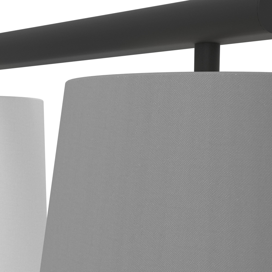 Eglo 55207 - LED Lustr na lanku ALMEIDA 3xE14/25W/230V šedá