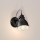Eglo 55261 - Nástěnná lampa PRIDDY 1xE27/40W/230V černá