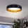 Eglo 55267 - LED Stropní svítidlo MASERLO LED/16W/230V 3000K pr. 40,5 cm černá/měděná