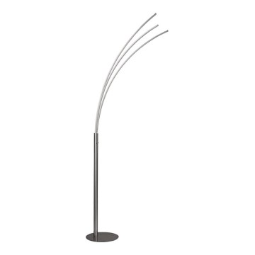 Eglo 55346 - LED Stmívatelná stojací lampa LED/22W/230V matný chrom