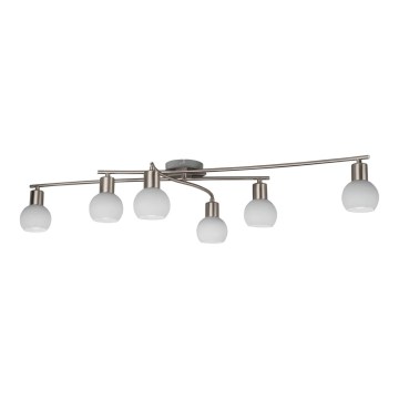 Eglo 55449 - LED Bodové svítidlo 6xE14/4W/230V matný chrom