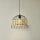 Eglo 55709 - Lustr na lanku ANWICK 1xE27/40W/230V ratan