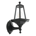 Eglo 55763 - LED Venkovní nástěnná lampa 1xE27/4W/230V IP44 černá