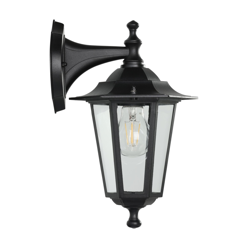 Eglo 55763 - LED Venkovní nástěnná lampa 1xE27/4W/230V IP44 černá