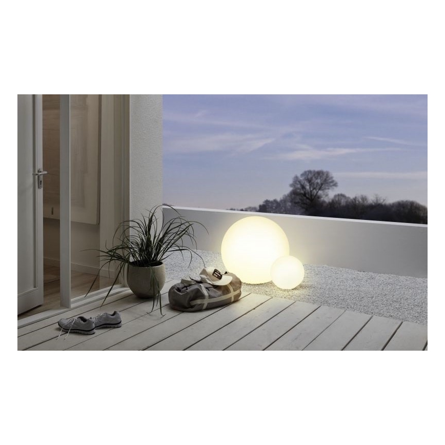 Eglo 55788 - LED RGBW Venkovní lampa MONTEROLO-C 1xE27/9W/230V 2700-6500K IP65 pr. 50 cm + dálkové ovládání