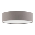 Eglo 55805 - LED Stropní svítidlo 1xE27/11W/230V pr. 38 cm šedá