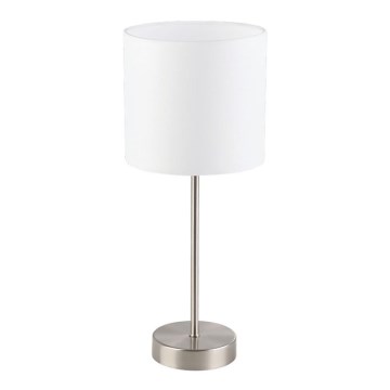 Eglo 55809 - LED Stolní lampa 1xE14/5,5W/230V bílá/matný chrom