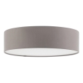 Eglo 55872 - LED Stropní svítidlo 1xE27/11W/230V pr. 38 cm šedá