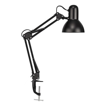 Eglo 56043 - LED Stolní lampa s klipem 1xE14/4,9W/230V černá