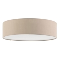 Eglo 56137 - LED Stropní svítidlo 2xE27/11W/230V pr. 38 cm taupe