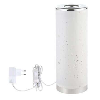 Eglo 56139 - LED RGBW Stmívatelná stolní lampa LED/6W/230V bílá + dálkové ovládání