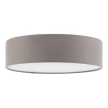 Eglo 56606 - LED Stropní svítidlo 2xE27/11W/230V pr. 38 cm šedá