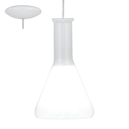 Eglo 62264 - Lustr na lanku PASCOA PRO 1xE27/60W/230V 16,8 cm bílá