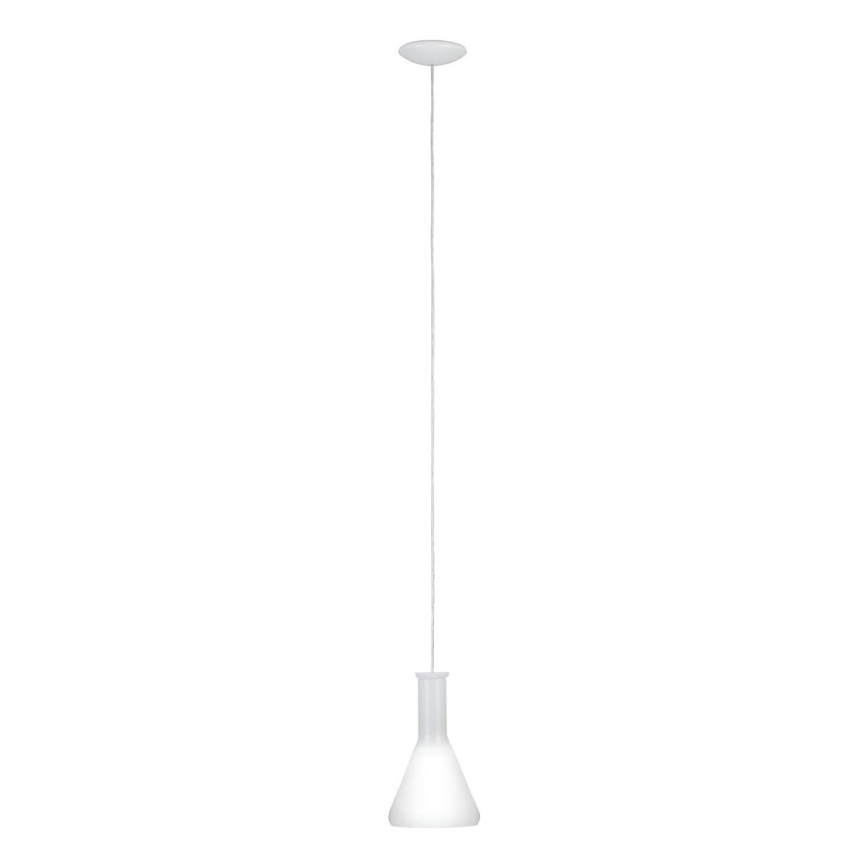 Eglo 62264 - Lustr na lanku PASCOA PRO 1xE27/60W/230V 16,8 cm bílá