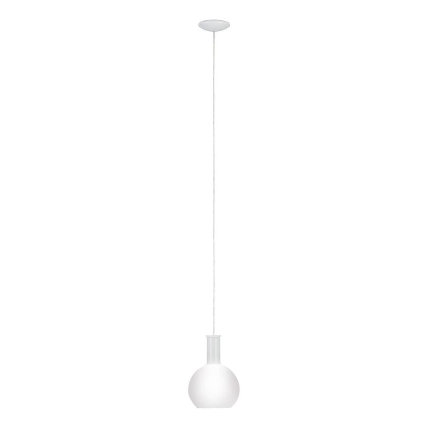 Eglo 62266 - Lustr na lanku PASCOA PRO 1xE27/60W/230V 20 cm bílá