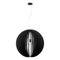 Eglo 63254 - Lustr na lanku COSSANO PRO 1xE27/60W/230V pr. 70 cm černá