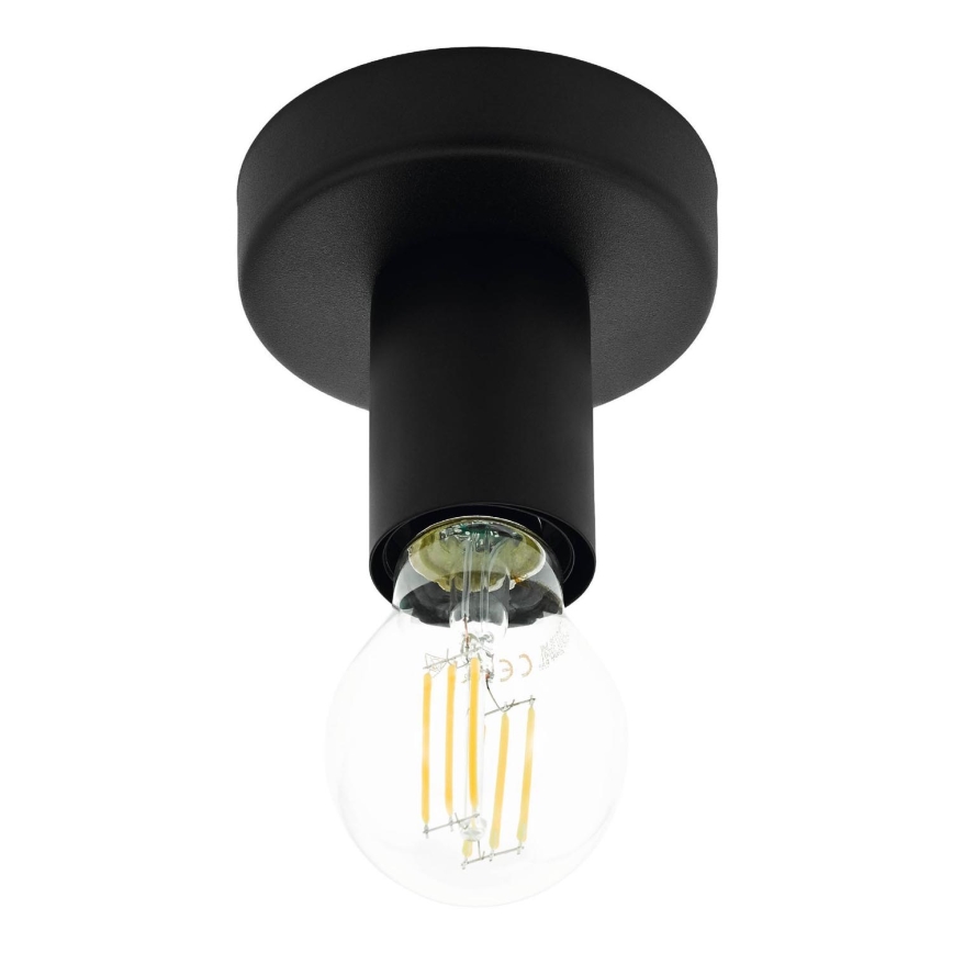 Eglo 64104 - Stropní svítidlo IGUALA 1xE27/40W/230V černá