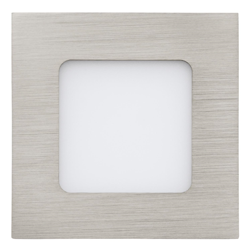 Eglo 64598 - LED Podhledové svítidlo FUEVA 1 PRO LED/2,8W/230V 4000K 8,5x8,5 cm matný chrom
