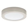 Eglo 64716 - LED Stropní svítidlo FUEVA PRO LED/19W/230V 4000K pr. 22,5 cm matný chrom