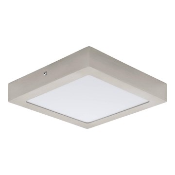 Eglo 64721 -LED Stropní svítidlo FUEVA PRO LED/19W/230V 4000K 22,5x22,5 cm matný chrom