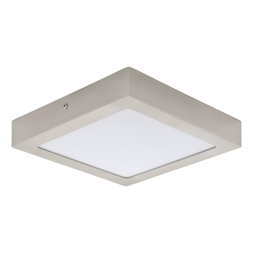 Eglo 64721 -LED Stropní svítidlo FUEVA PRO LED/19W/230V 4000K 22,5x22,5 cm matný chrom
