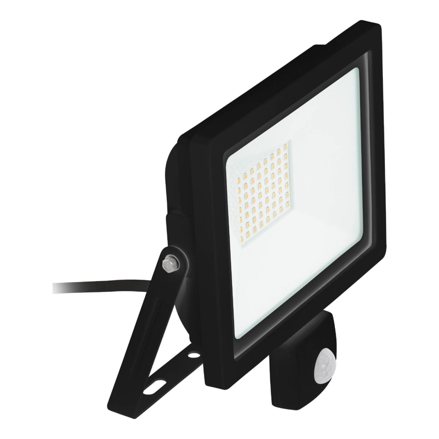Eglo 64871 - LED Reflektor se senzorem FILETTI LED/20W/230V 3000K IP44 černá