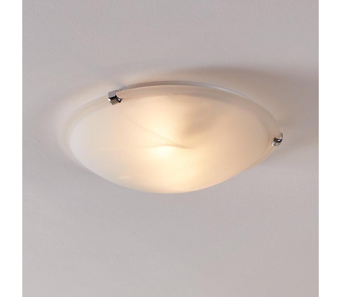 Eglo 7184 - Stropní svítidlo SALOME 2xE27/25W/230V alabastrové sklo 7184 Bílá