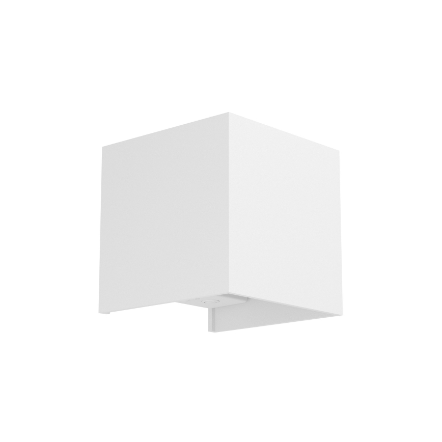 Eglo - LED Stmívatelné venkovní nabíjecí nástěnné svítidlo se senzorem pohybu a soumraku LED/2,2W/5V IP44 bílá