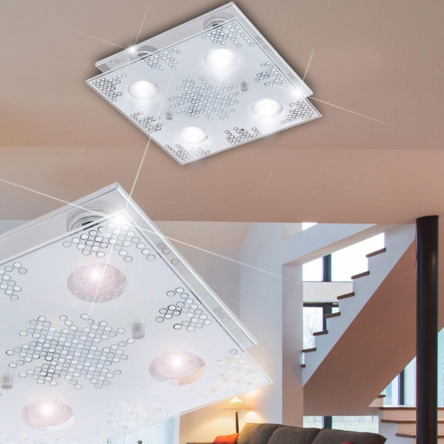 Eglo 75234 - LED stropní svítidlo TONEON 4xGU10-LED/3W/230V