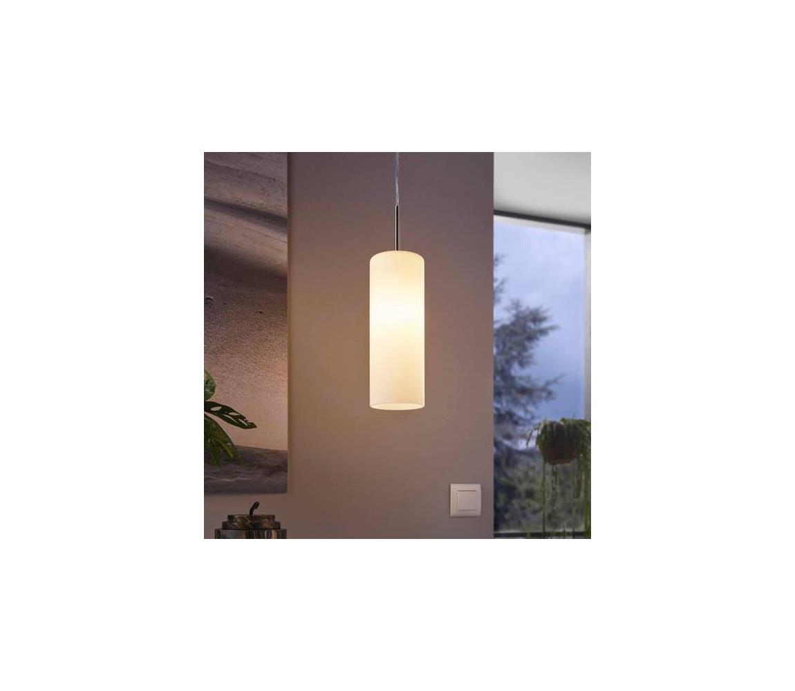 Eglo Eglo 75251 - LED RGB Stmívatelný lustr na lanku ELLUNO-C E27/7,5W/230V EG75251