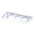 Eglo 75328 - LED Stropní svítidlo ABIOLA 3xLED/6W/230V lesklý chrom