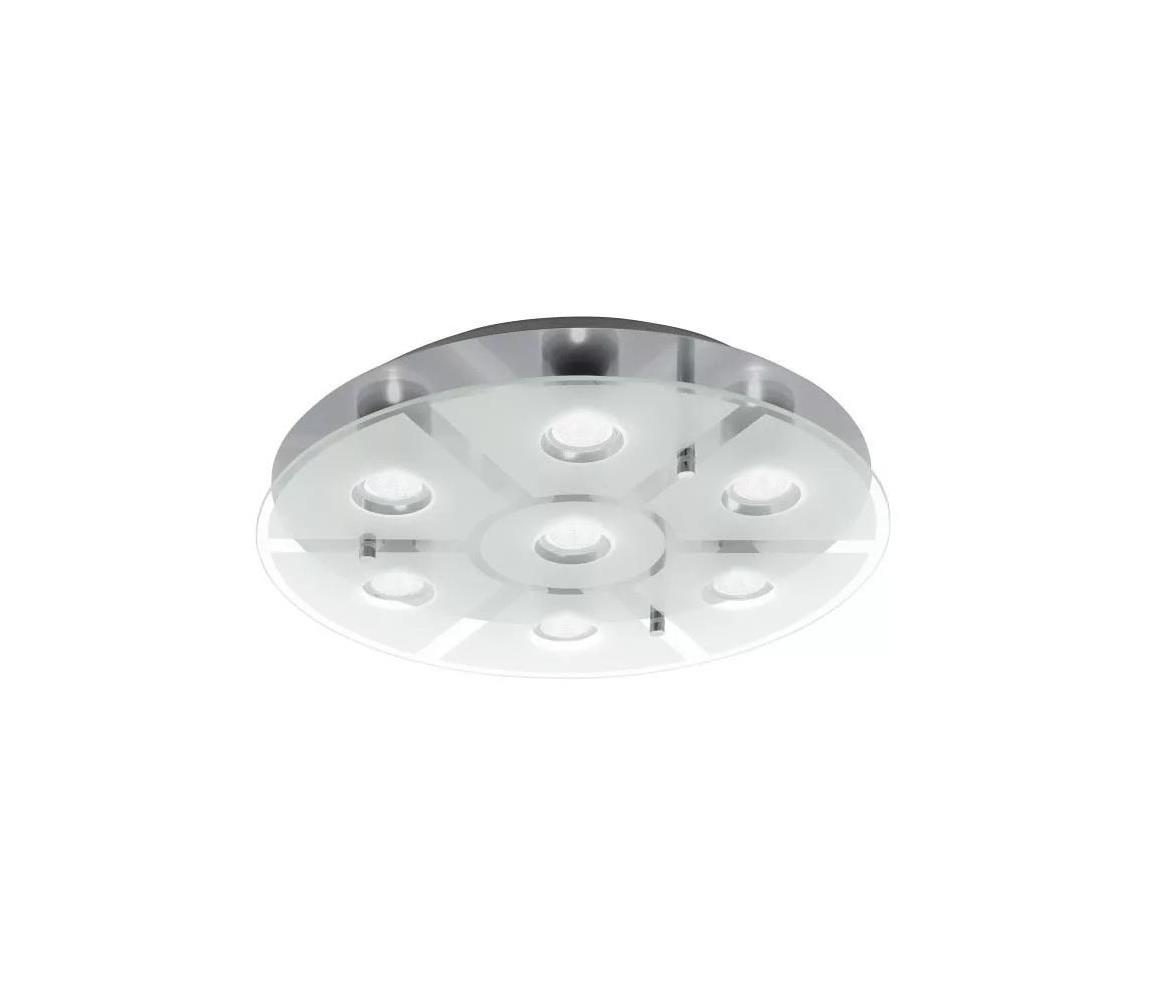 Eglo 75343 -LED Stm. stropní svítidlo CABO-SD 7xGU10/5W/230V pr.46 cm mat. chrom 75343 Matný chrom