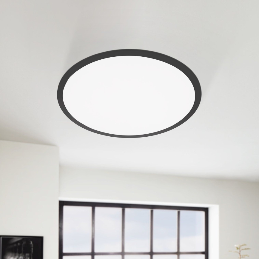 Eglo 75577 - LED Stmívatelné stropní svítidlo SALOBRENA-TW LED/32,5W/230V 2700-6500K pr. 60 cm + dálkové ovládání