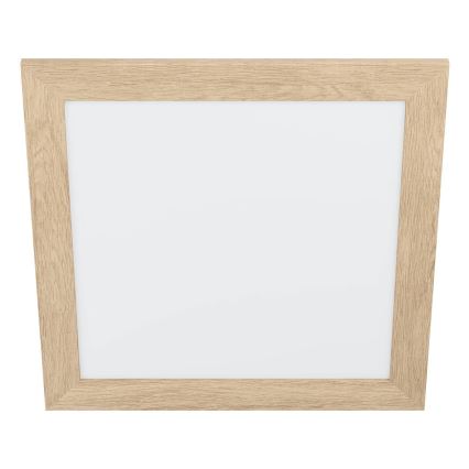 Eglo 75643 - LED Stropní svítidlo CALEMAR LED/19W/230V 4000K 43,7x 43,7 cm hnědá